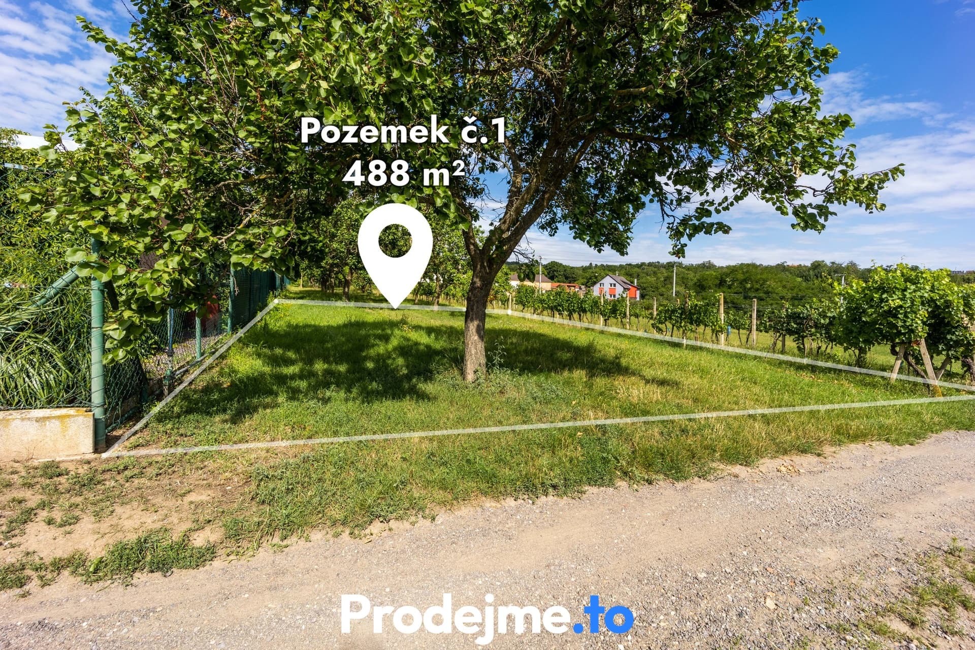 Prodej zahrady č. 1, Nový Šaldorf-Sedlešovice