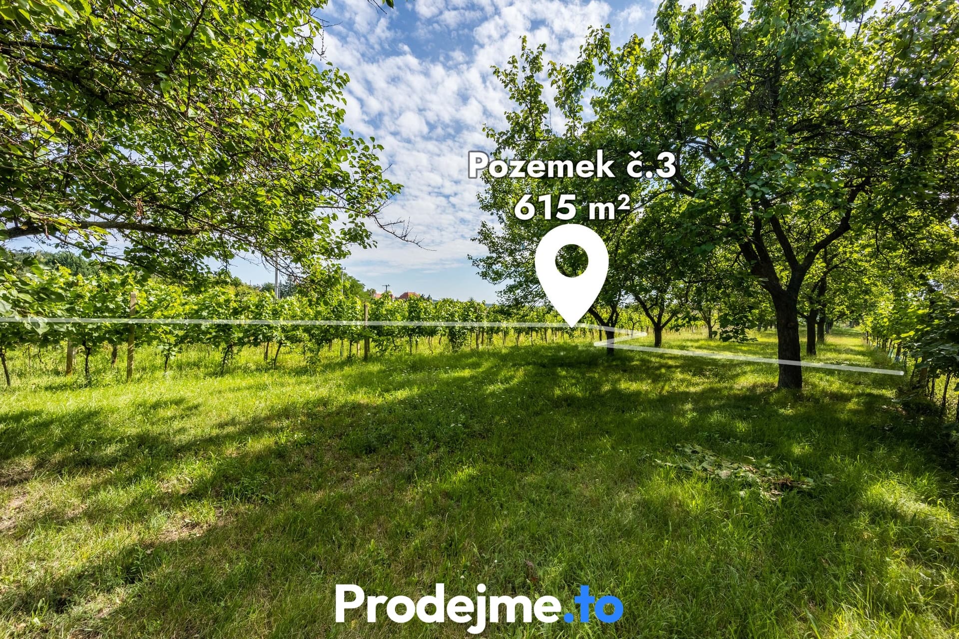 Prodej zahrady č. 2, Nový Šaldorf-Sedlešovice