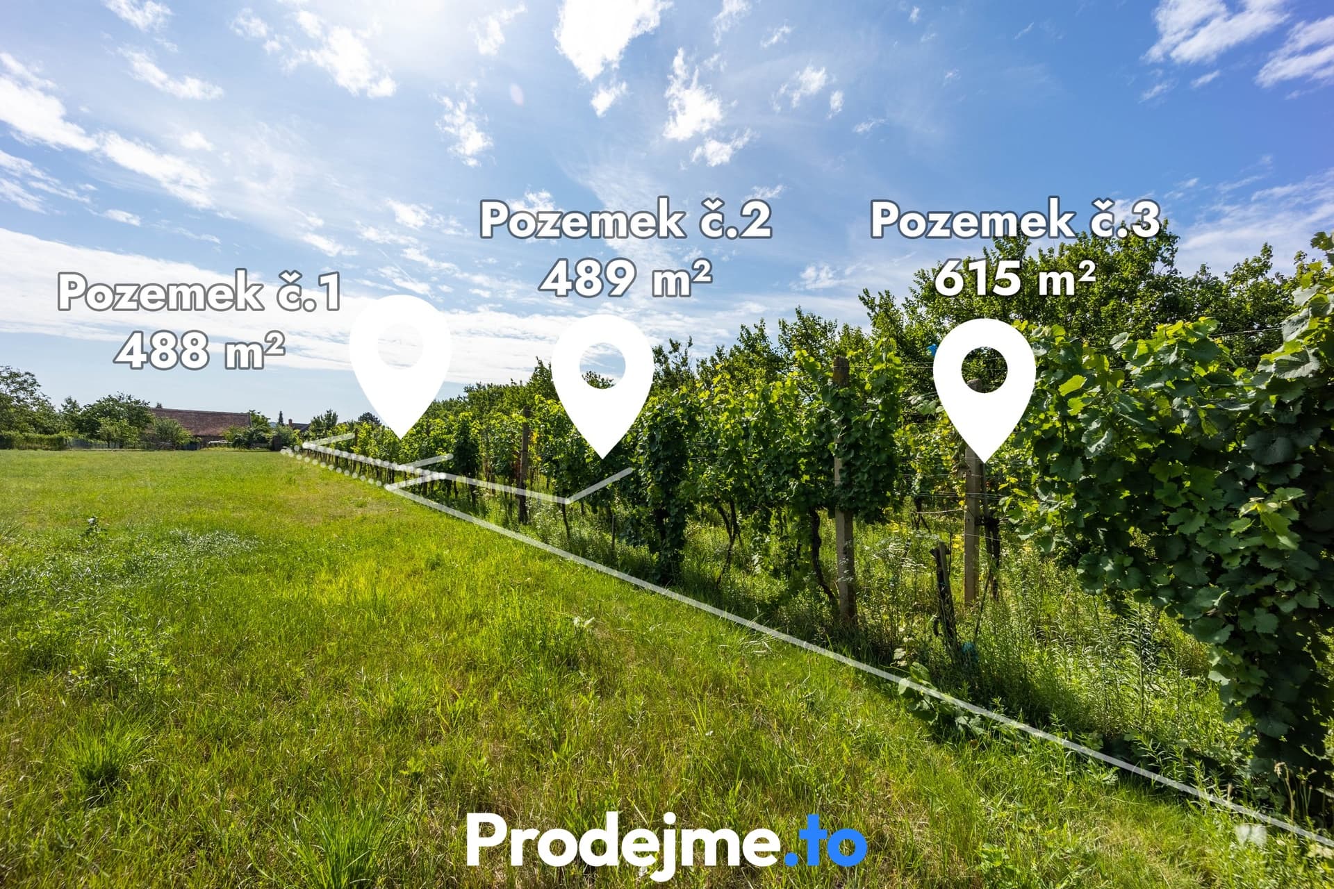 Prodej zahrady č. 2, Nový Šaldorf-Sedlešovice