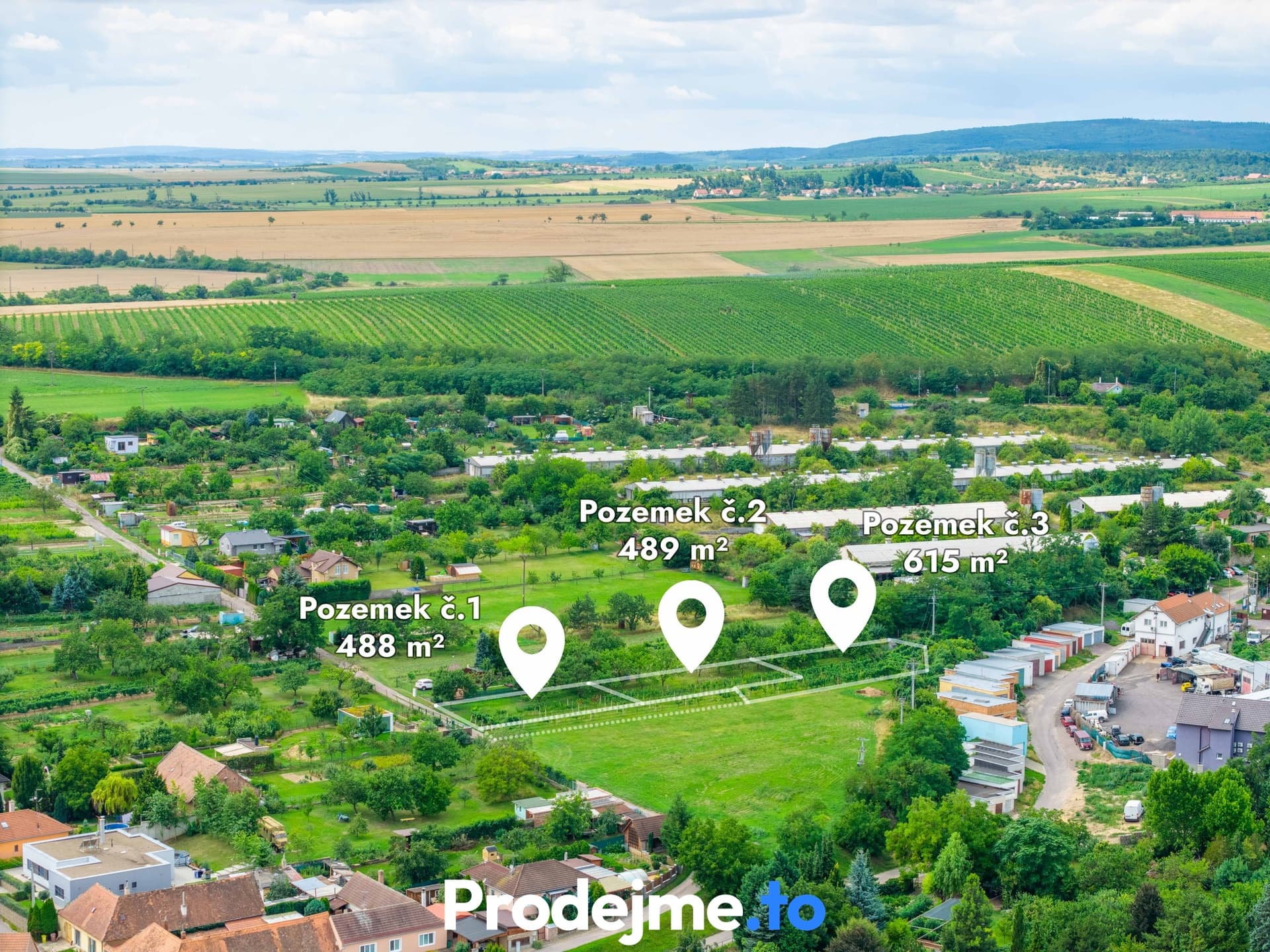 Prodej zahrady č. 3 , Nový Šaldorf-Sedlešovice